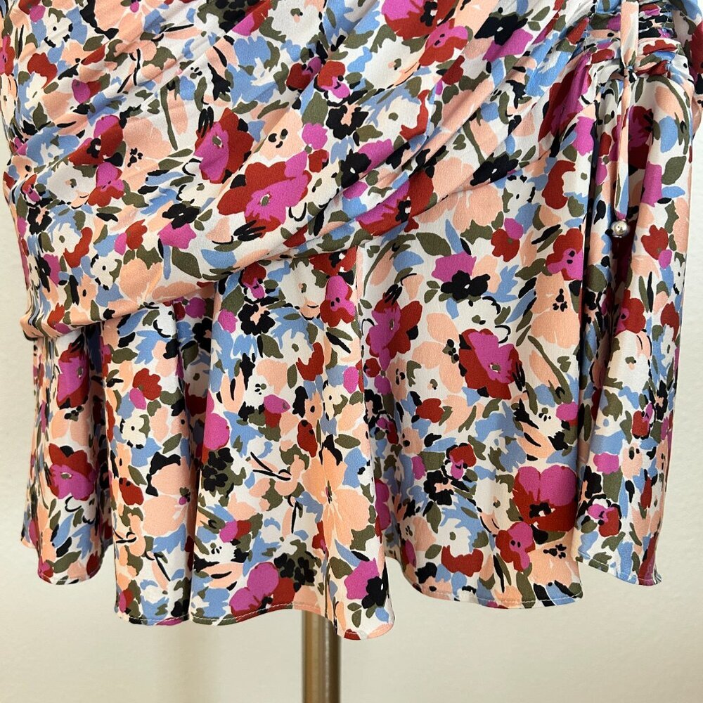 Veronica Beard Marla Ruched Mini Dress - Picture 7 of 13